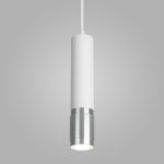 Подвесной светильник Eurosvet Tony DLN108 GU10 белый/серебро a055557