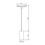 Трековый подвесной магнитный светильник Elektrostandard Slim magnetic 85520/01 4690389195143 a063427
