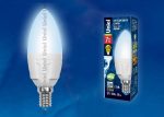 Лампа светодиодная (UL-00002005) Uniel E27 12W 6500K матовая LED-A60 12W/DW/E27/FR PLP01WH