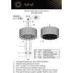 Подвесная люстра Aployt Felikayt APL.861.03.18