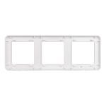 Рамка трехместная Arlight FRM-VERSA-PL-3-WH 043782