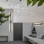 Уличный настенный светильник Mantra Lotus 7990