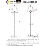 Торшер Omnilux Rimaggio OML-29405-01