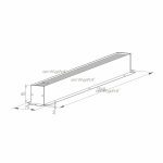 Шинопровод Arlight MAG-TRACK-4560-F 026898(1)