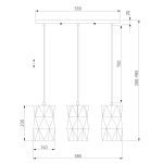 Подвесной светильник Eurosvet Reprise 50145/3 белый