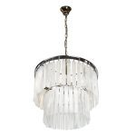 Подвесная люстра iLamp Ice 10529-5+1P CR