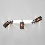 Бра Eurosvet 20090/3 черный/хром