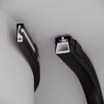 Силиконовый профиль Arlight WPH-FLEX-1616-TOP-S11-5m FULL BLACK 045774