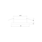 Встраиваемый светильник Elektrostandard 122 MR16 4690389168901