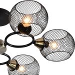 Люстра на штанге Reluce 01281-0.3-06 BK+AB