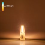 Лампа светодиодная Elektrostandard G4 3W 3300K прозрачная 4690389051708