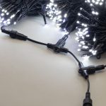 Комплект 3 белых нитей с мерцанием Laitcom (LTC) ECO600BLW-11-1W