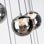 Каскадная люстра Modelux ML.2338.25 BK-CR