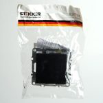 Выключатель 1-клавишный Stekker Эрна PSW10-9103-03 49148