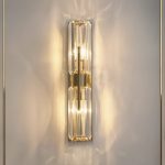 Настенный светильник Delight Collection 88183W/D500 gold/clear