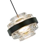 Подвесной светильник Delight Collection MD22030002 MD22030002-1A black/clear