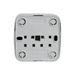 Розетка накладная 1-местная Stekker Basic PST10-501-20 50074