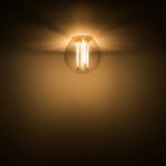 Лампа светодиодная филаментная Gauss E14 11W 2700К прозрачная 105801111