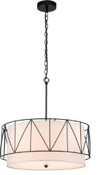 Подвесная люстра Indigo Charme 13016/3P Black V000272