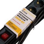 Сетевой фильтр 6-местный с/з Stekker Techno HM22-61-03 50160