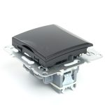 Розетка 1-местная с/з с защитной шторкой Stekker Эрна PST16-9112-03 49156