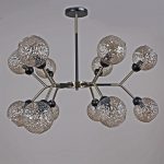 Люстра на штанге Illumico IL0268-12PSQ-79 BK AB