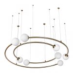 Подвесная люстра Loft IT Infinite 10155/1100 Gold