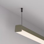 Профиль с экраном Arlight LINE-D-3734-2000 TETRA OLIVE GREY+OPAL 055098