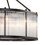 Подвесная люстра Delight Collection Bernardi KR0802P-8 black