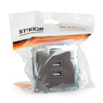 Розетка USB 2-местная Stekker Катрин GLS10-7115-04 49027