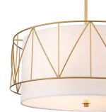 Подвесная люстра Indigo Charme 13016/3P Gold V000274