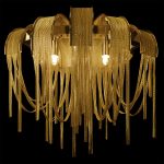 Настенный светильник Loft IT Volver 10404W/C GD