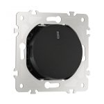 Выключатель одноклавишный проходной Arte Milano 202.33-1.black