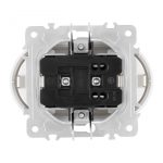 Розетка двойная с заземлением Arte Milano 202.40-2.white