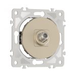 Розетка спутниковая SAT TV Arte Milano 202.42-1.shampan