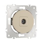 Розетка TV Arte Milano 202.43-1.shampan