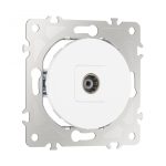 Розетка TV Arte Milano 202.43-1.white