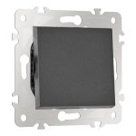 Переключатель одноклавишный перекрестный Arte Milano 203.34-1.black