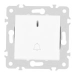 Кнопка дверного звонка с подсветкой Arte Milano 203.37-1.white