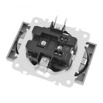 Розетка двойная с заземлением Arte Milano 203.40-2.black