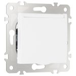 Розетка с заземлением, шторками и защитной крышкой Arte Milano 203.41-1.white