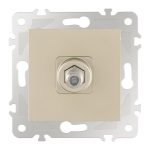 Розетка спутниковая SAT TV Arte Milano 203.42-1.shampan