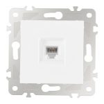 Розетка телефонная RJ11 Arte Milano 203.51-1.white