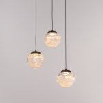 Подвесной светильник Delight Collection MD25030003-3A matt black/clear