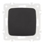 Выключатель одноклавишный Arte Milano 205.30-1.black