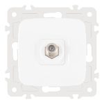 Розетка спутниковая SAT TV Arte Milano 205.42-1.white