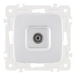 Розетка TV Arte Milano 205.43-1.silver