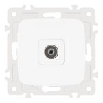 Розетка TV Arte Milano 205.43-1.white