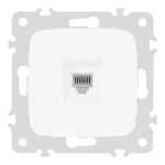 Розетка телефонная RJ11 Arte Milano 205.51-1.white
