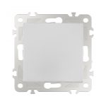 Переключатель одноклавишный перекрестный Arte Milano 206.34-1.silver